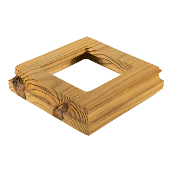 wood titan post skirt